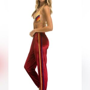 Aviator Nation Velvet Joggers